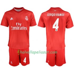 Jalkapallo Pelipaidat Real Madrid Sergio Ramos 4 Lasten 3 Paita 2018-2019 Lyhythihainen